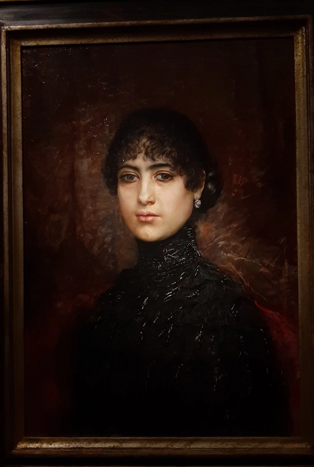 Ritratto di Elena del Montenegro Principessa di Napoli